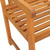 vidaXL Garden Bench Brown 150 x 56 x 90 cm Solid Acacia Wood