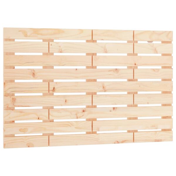 vidaXL Wall Headboard 81x3x63 cm Solid Wood Pine