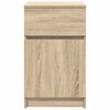 vidaXL Bedside Cabinets 2 pcs Sonoma Oak 39x35x65 cm Engineered Wood