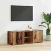 vidaXL TV Cabinet Old Wood 100 x 31.5 x 35 cm Engineered Wood