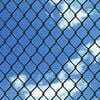 vidaXL Chain Link Fence Steel 1x15 m Green