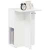 vidaXL End Table White 35 x 40 x 55 cm Engineered Wood