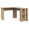 vidaXL Corner Desk Artisan Oak Engineered Wood 140 x 113.5 x 75 cm