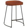 vidaXL Gavin Bar Stools 2 pcs 45x38x53 cm Solid Wood Mango