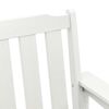 vidaXL Garden Chair 6 pcs White 65.5 x 59 x 88 cm Polyethylene
