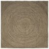 vidaXL Area Rugs Natural and Black 300 x 300 cm Jute
