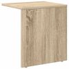 vidaXL End Table Sonoma Oak 37 x 32 x 40 cm Engineered Wood