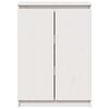 vidaXL Sideboard White 60x36x84 cm Solid Pinewood