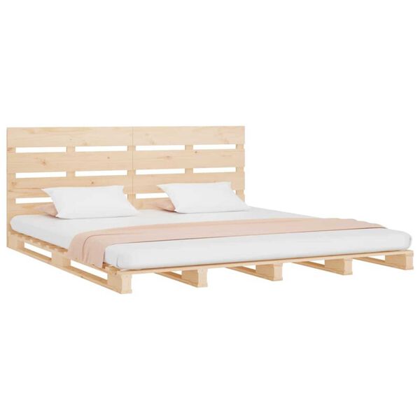 vidaXL Bed Frame without Mattress 160x200 cm Solid Wood Pine