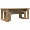 vidaXL Coffee Table Set 2 pcs Artisan Oak Engineered Wood