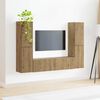 vidaXL TV Cabinet Set 6 pcs Artisan Oak Engineered Wood