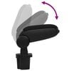 vidaXL Car Armrest Black 12x31x(29.5-47) cm ABS