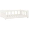 vidaXL Dog Bed 95.5 x 65.5 x 28 cm White