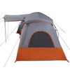 vidaXL Tents with Roof Grey and orange 721 x 335 x 212 cm Polyester