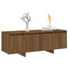 vidaXL TV Cabinet Brown Oak 120x30x40.5 cm Engineered Wood