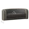 vidaXL Foldable Dog Sofa Grey 73x67x26 cm Plush Washable Cushion