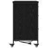 vidaXL Cabinet with Charging Station Black Oak 76 x 41 x 72 cm