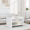 vidaXL Coffee Table White 80x50x50 cm Engineered Wood