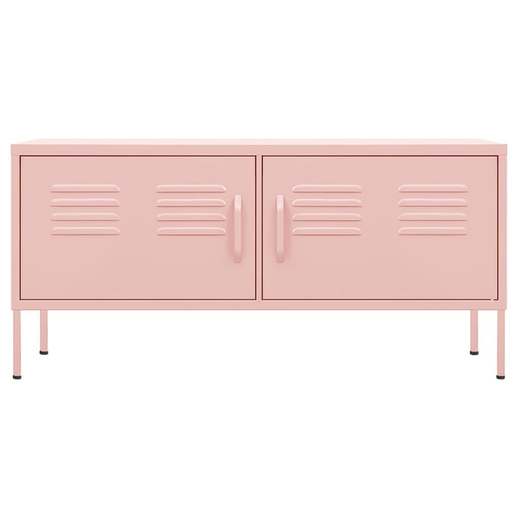 Pink shop tv cabinet