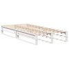 vidaXL Bed Frame without Mattress White 90x200 cm Solid Wood Pine
