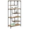 vidaXL Bookcase Artisan oak Engineered wood