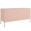 vidaXL TV Cabinet Pink 100.5x39x50.5 cm Steel