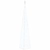 vidaXL Acrylic Decorative LED Light Cone Cold White 120 cm