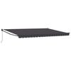 vidaXL Retractable Awning Anthracite 4 x 2 m