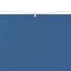 vidaXL Vertical Awning Blue 100x600 cm Oxford Fabric