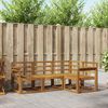 vidaXL Outdoor Sofa Set Natural Solid Acacia Wood
