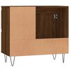 vidaXL Bathroom Cabinet Brown Oak 65x33x60 cm Engineered Wood