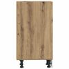 vidaXL Bottom Cabinet Riga Artisan Oak 20x44.5x81.5 cm Engineered Wood