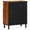 vidaXL Sideboard with Door Natural 60 x 33.5 x 75 cm Solid Acacia Wood