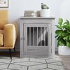 vidaXL Dog Crate Furniture Grey Sonoma 64.5x80x71 cm Engineered Wood