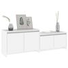 vidaXL TV Cabinet White 146.5x35x50 cm Engineered Wood