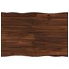 vidaXL Live Edge Table Top 90 x 60 x 3.2 cm Rectangular