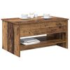 vidaXL Coffee Table Old Wood 80 x 50.5 x 41.5 cm Engineered Wood