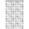 vidaXL Shower Roller Blind with Cassette 160x240 cm Fabric Width 156 cm
