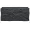 vidaXL Furniture Cover Plain Black 160 x 100 x 70 cm 420D
