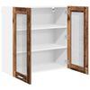 vidaXL Hanging Cabinet Old Wood 80 x 31 x 80 cm Engineered Wood