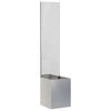 vidaXL Garden Privacy Screen Sliver 32 x 150 cm Stainless steel