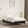 vidaXL Bed Frame without Mattress Black 90x190 cm Single Single Velvet