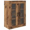 vidaXL Highboard Old Wood 69.5 x 34 x 180 cm Engineered Wood