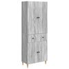 vidaXL Cabinet Set 2 pcs 66 x 34.5 x 90 cm Engineered Wood