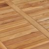 vidaXL Garden Dining Table 120x65x80 cm Solid Teak Wood