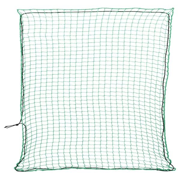vidaXL Trailer Net with Elastic Rope Green 4x4 m PP