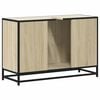 vidaXL Bathroom Sink Cabinet Sonoma Oak 90x33x60 cm Engineered Wood