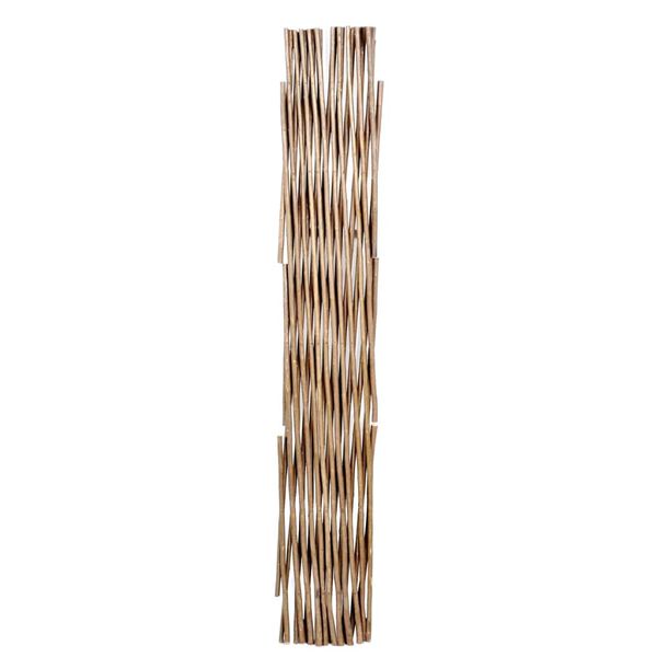 vidaXL Willow Trellis Fence 5 pcs 180x90 cm