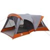vidaXL Family Tent Grey and Orange 550 x 555 x 208 cm