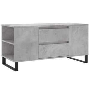 vidaXL Coffee Table Concrete Grey 102x44.5x50 cm Engineered Wood